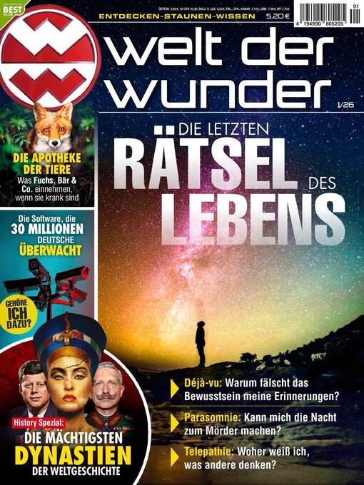 Title details for welt der wunder by Bauer Vertriebs KG - Available